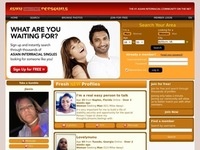 Asian Interracial Personals Homepage Image